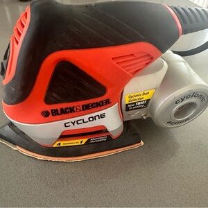 Black & Decker Cyclone 4-in-1 Sander – Cyclonic Dust Collection – Pre-owned